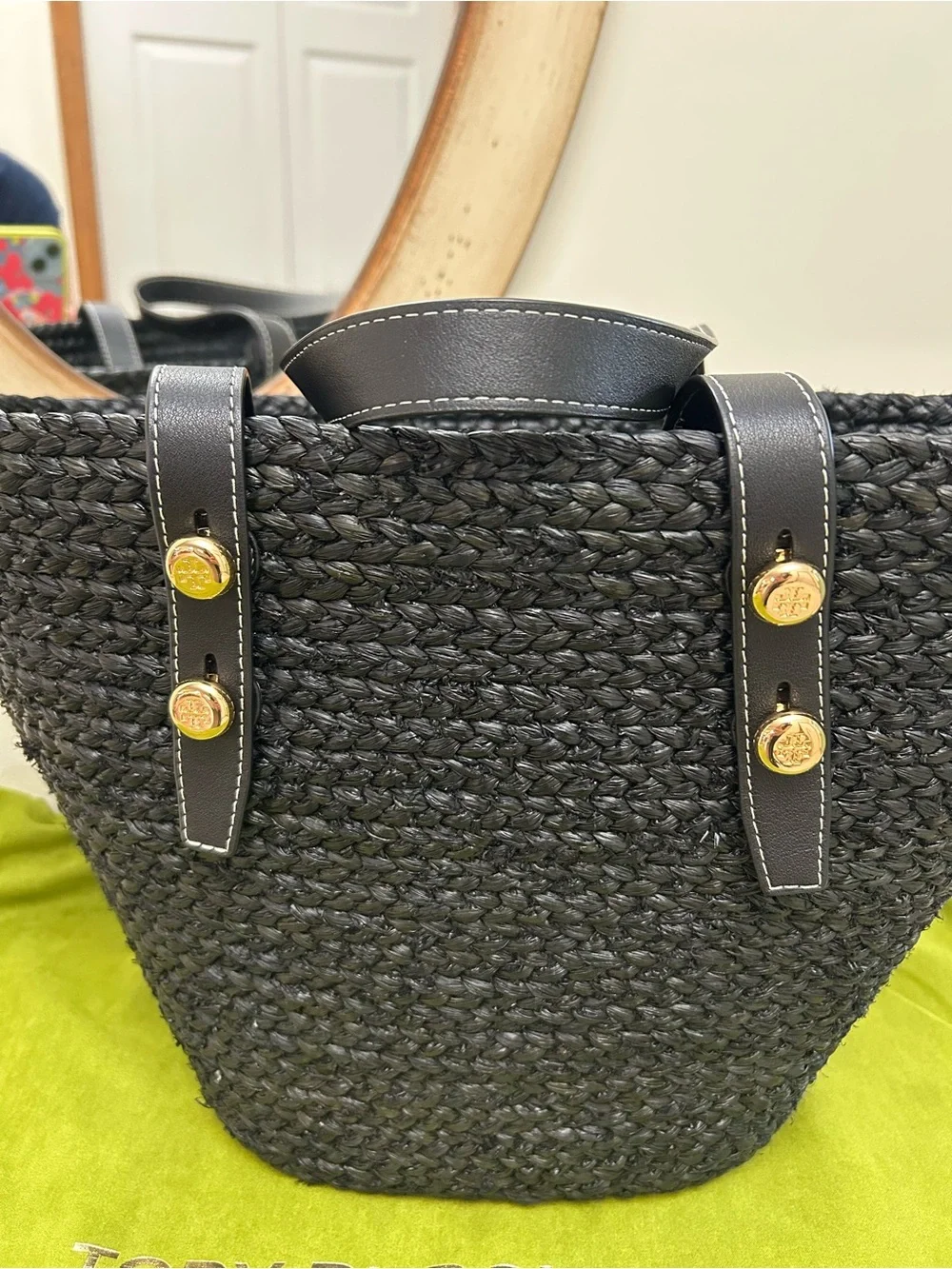 Tory Burch Small Romy Basket Tote